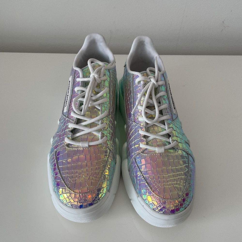 Giuseppe Zanotti Men's Crocodile Sneakers